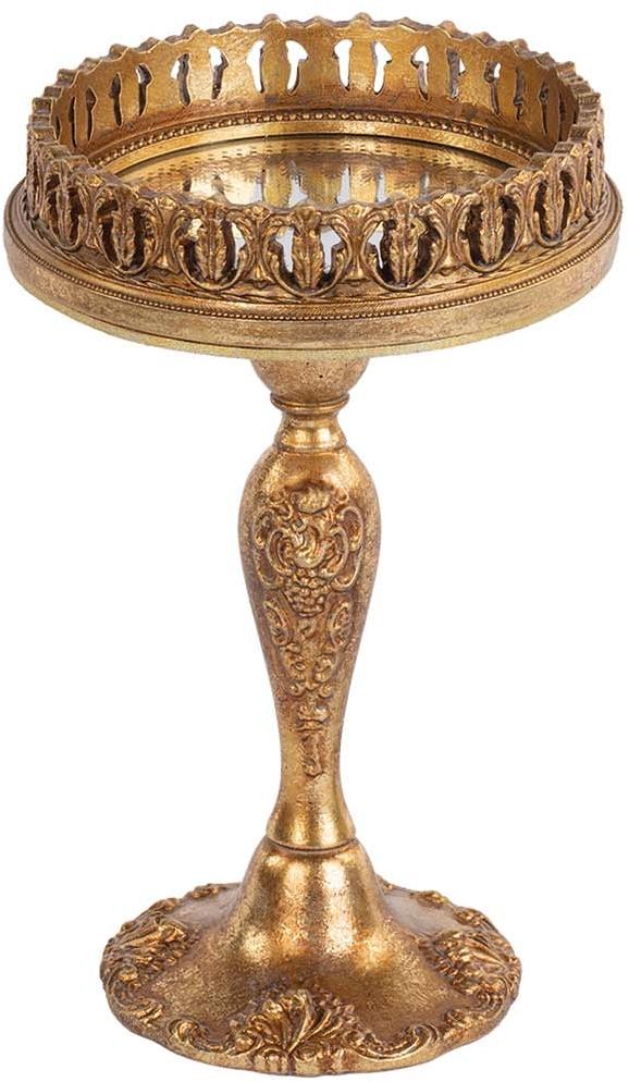 Portacandela Da Tavoro Grande In Oro - Elegante E Moderno - Foto 6