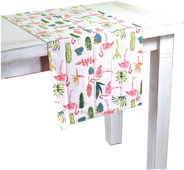 Tovaglia runner Flamingo