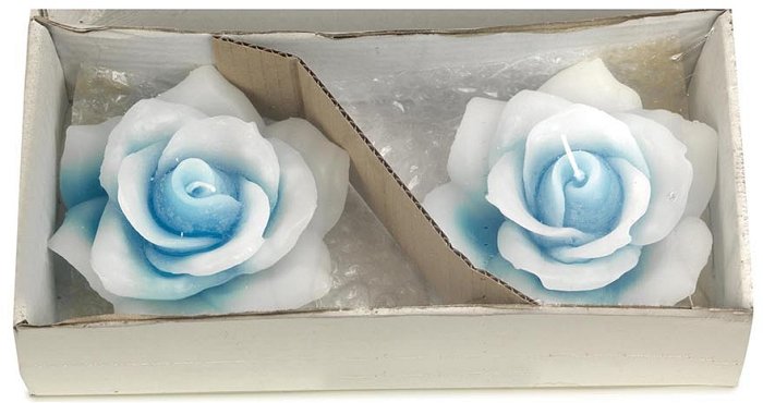 Confezione 2 rose piccole profumate