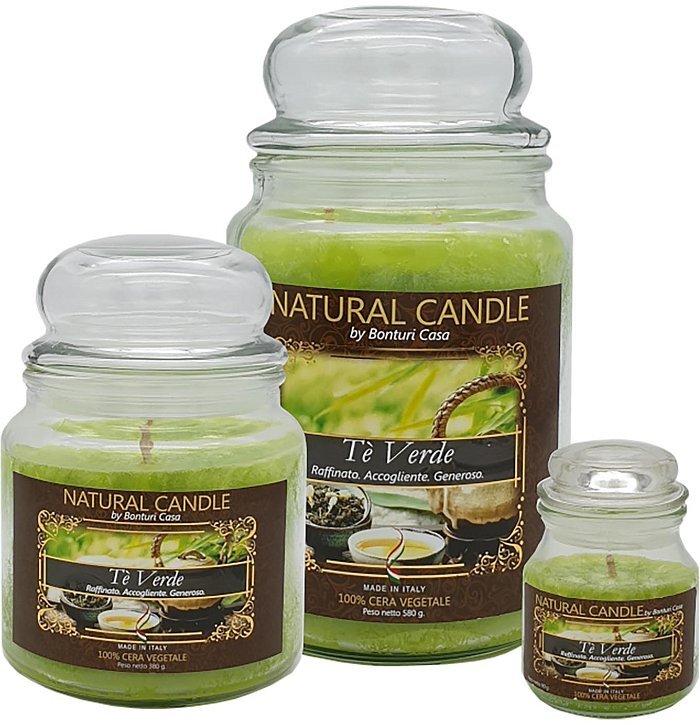 Natural candle Gourmet Tè verde
