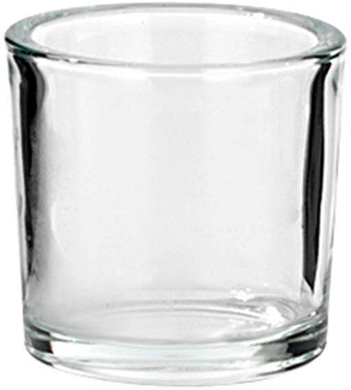 Vasetto cilindro in vetro