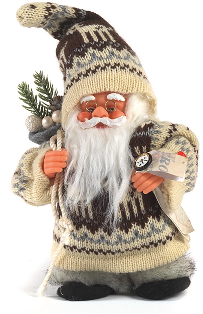 Rhythmical santa claus con sacco - abiti beige