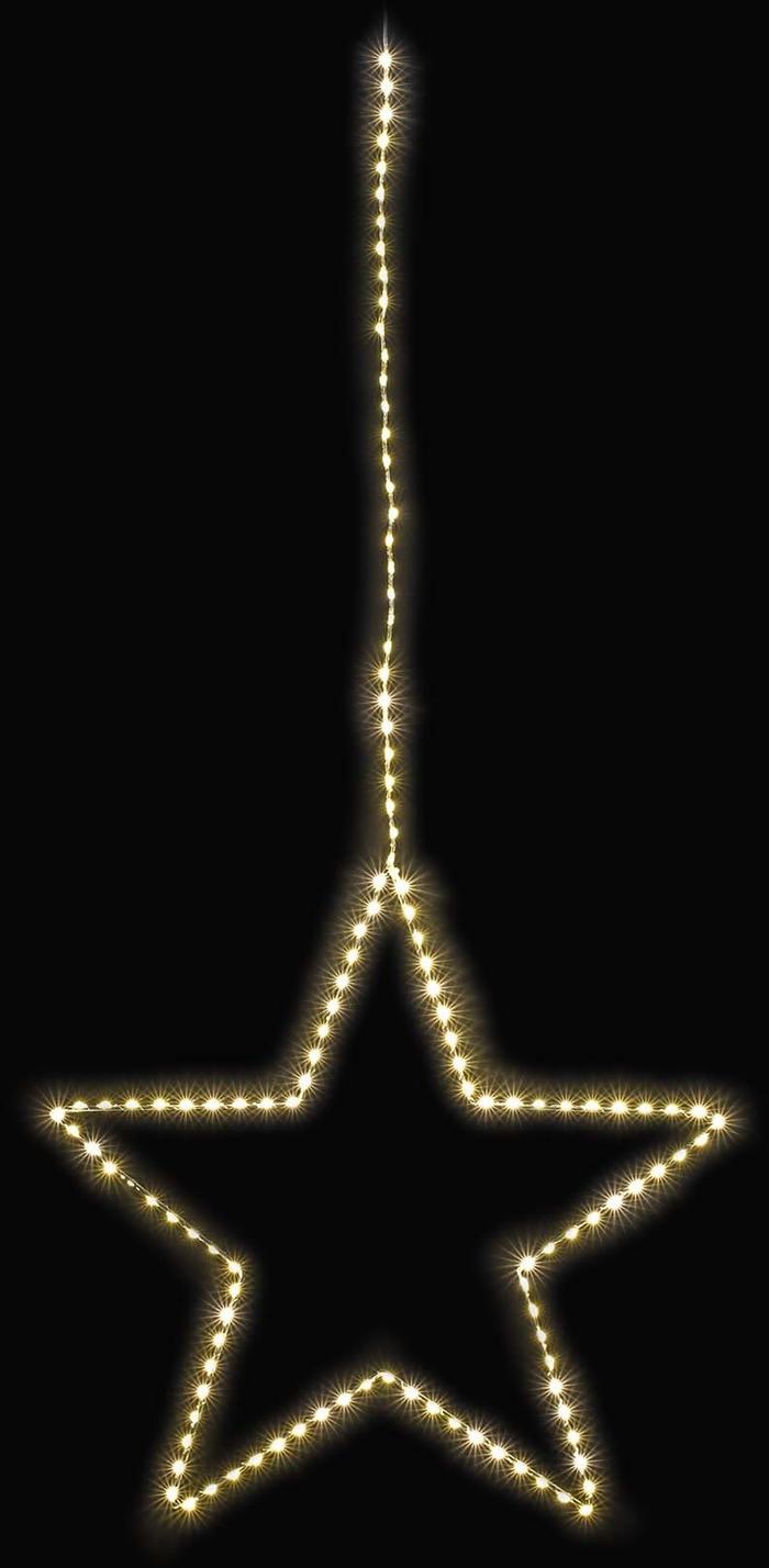 Stella luminosa da appendere