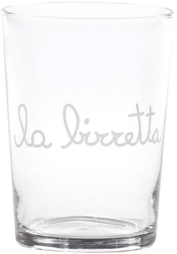 Bicchiere in vetro 50cl. "La Birretta"