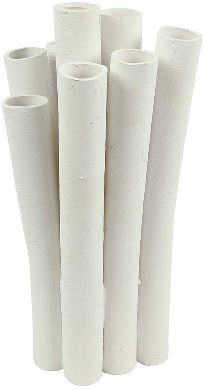 Vaso in resina bianca "Honora"