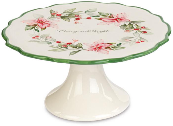 Alzata in Ceramica Merry & Bright con scatola regalo