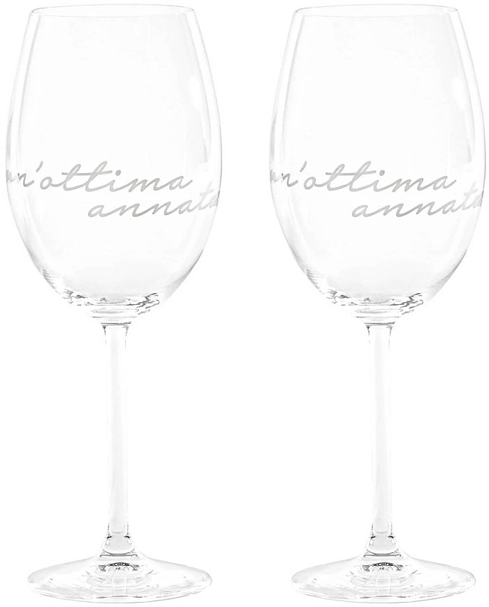 Set 2 Calici vino 59cl. "Un'Ottima Annata"