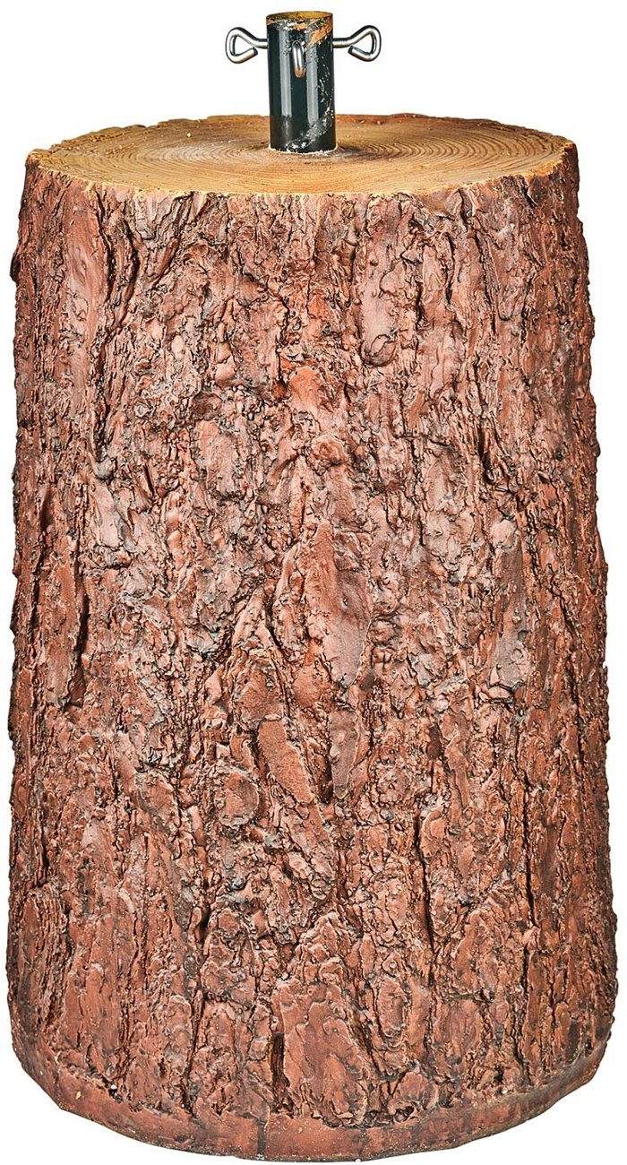 Base per albero Tronco in resina