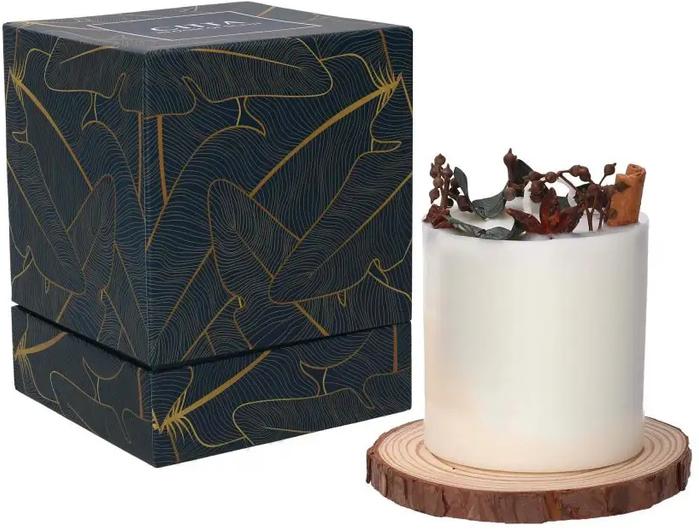 Candela Profumata Verbena Al Limone Su Base Tronco