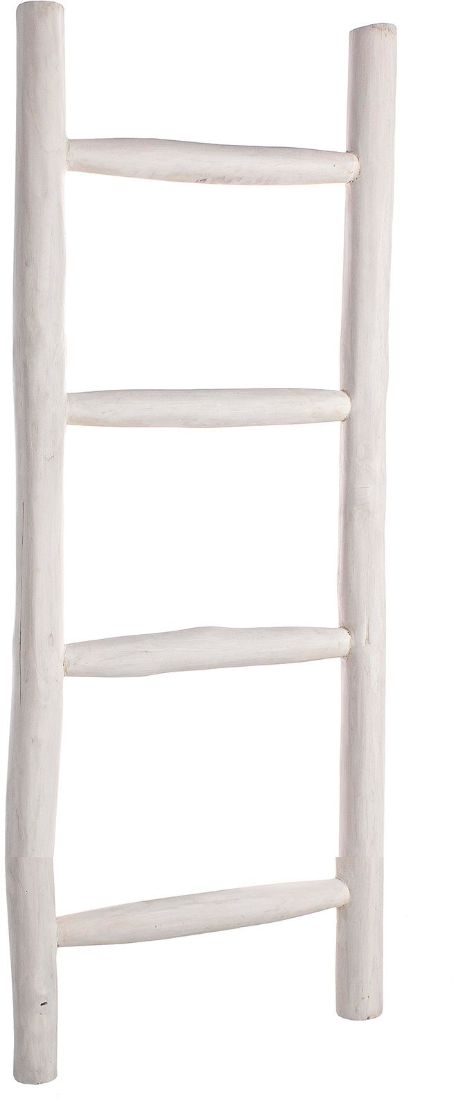 Scala in legno bianco