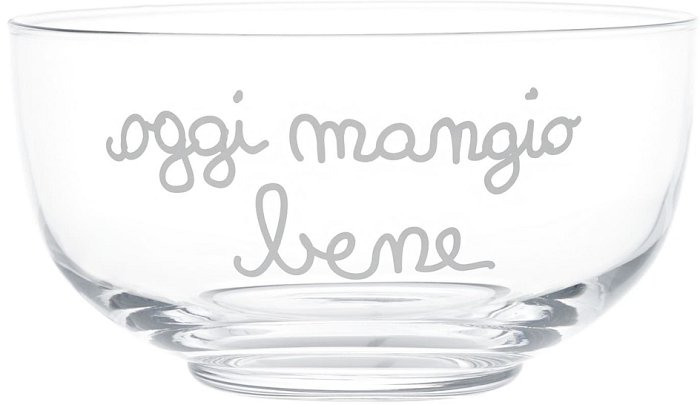 Insalatiera "Oggi mangio bene"