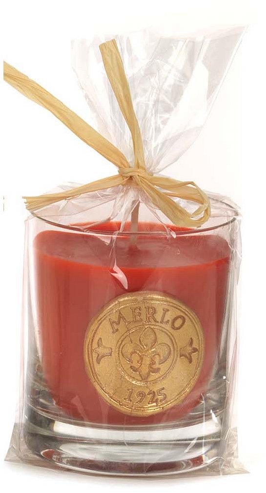 Bicchiere cera profumata fragola