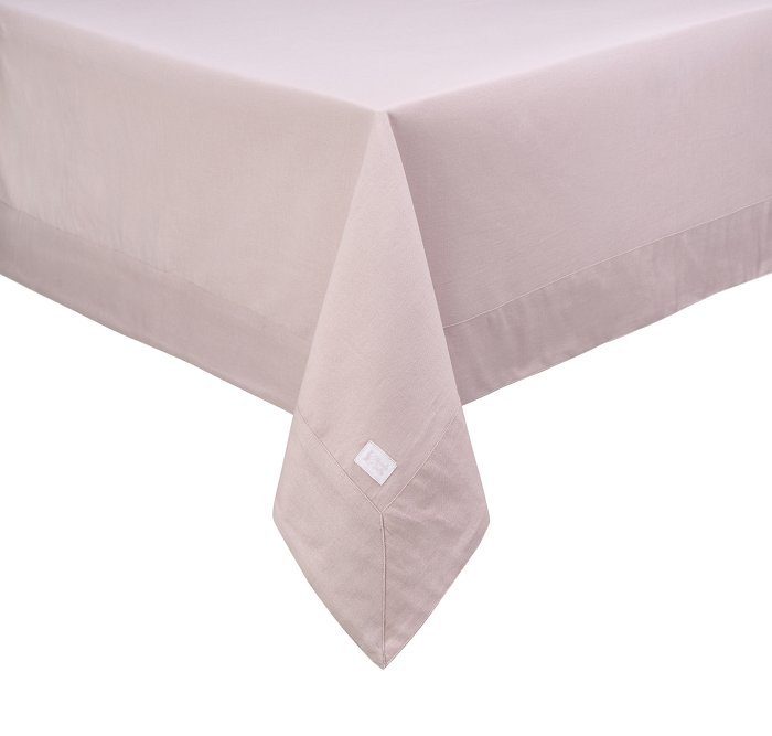 Tovaglia Rosa con Bordo