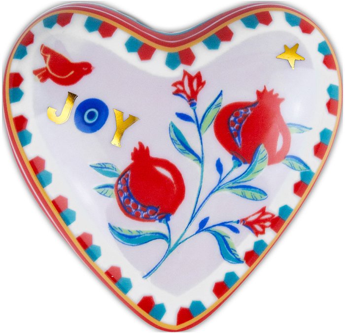 Cuore Decorativo Piccolo Melograno