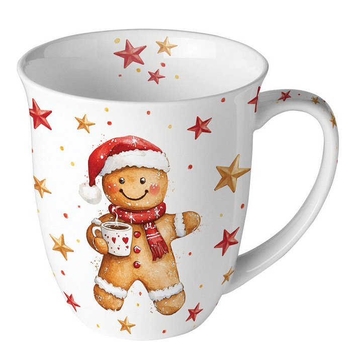 Mug 0,4 L .Tea in Ceramica Cocoa & Cookie