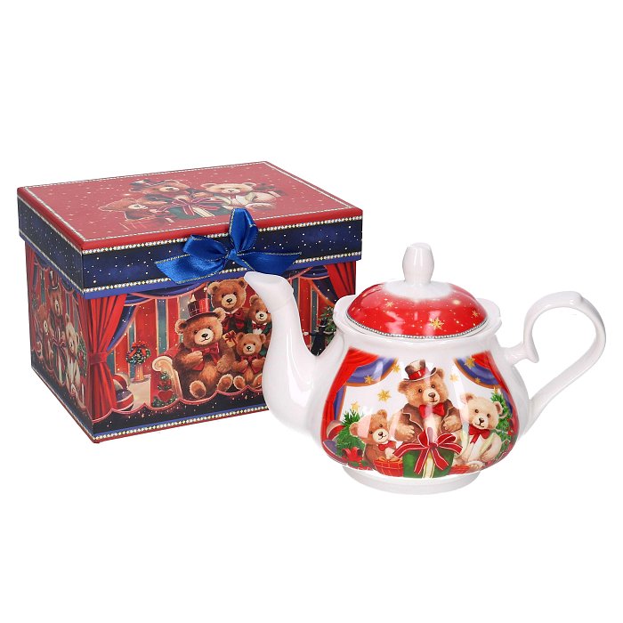 Teiera Orsetti Circo in Ceramica